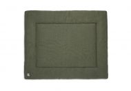 Jollein Boxkleed Pure Knit Leaf Green 75 x 95 cm