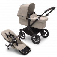 Bugaboo Donkey 5 Mono Kinderwagen 2 In 1 Black Desert Taupe