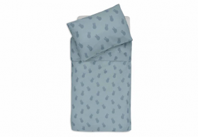 Jollein Dekbedovertrek Met Sloop 100x140cm Miffy Shadow Sea Green