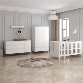 Cabino Meegroei Babykamer Santiago Wit XL 3 Delig