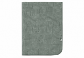 Jollein Wiegdeken 75 x 100 cm Jungle Jambo Ash Green/Laurel