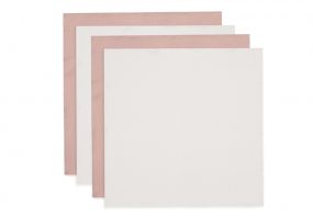 Jollein Hydrofiele Doek Small 70x70cm Wild Rose/Ivory (4pack)