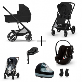 Cybex Kinderwagen 3 in 1 Balios Set XL Lux Moon Black | Black