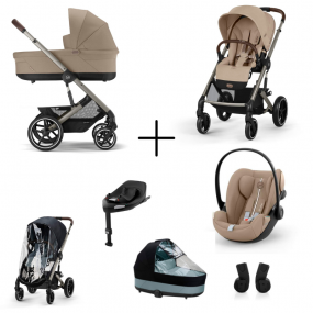 Cybex Kinderwagen 3 in 1 Balios Set XL Lux Almond Beige | Beige