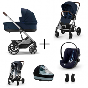 Cybex Kinderwagen 3 in 1 Balios Set L Lux Ocean Blue | Navy Blue