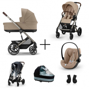 Cybex Kinderwagen 3 in 1 Balios Set L Lux Almond Beige | Beige