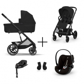 Cybex Kinderwagen 3 in 1 Balios Set M Lux Moon Black | Black