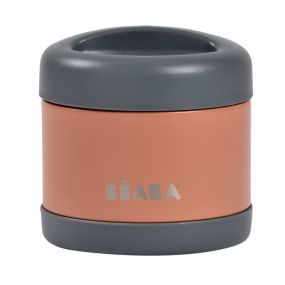 Beaba RVS Thermo-Portie 500ml Mineral Grey/Terracotta