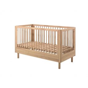 JAXX Forrest Babybed 70 X 140 Cm + Ombouw Toddler Eik