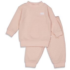 Feetje Pyjama Wafel Oud Roze Maat 98