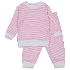 Feetje Pyjama Wafel Roze Maat 92