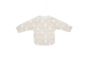 Jollein Slab Waterproof Met Mouw Miffy & Snuffy Nougat