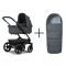 Joolz Geo3 Kinderwagen 2 in 1 Stone Grey + Joolz Voetenzak Pure Grey