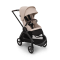 Bugaboo Kinderwagen Dragonfly Complete Black Desert Taupe