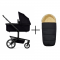 Joolz Kinderwagen 2 In 1 Day5 Space Black + Joolz Voetenzak Polar Zwart