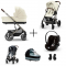 Cybex Kinderwagen 3 in 1 Balios Set L Lux Seashell Beige | Light Beige