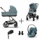 Cybex Kinderwagen 3 in 1 Balios Set M Lux Stormy Blue | Light Blue