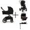 Nuna Kinderwagen 3 in 1 MIXX™ next Caviar + Autostoel PIPA™ next + Nuna ISOFIX base