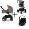 Nuna Kinderwagen 3 in 1 MIXX™ next Granite + Autostoel Cloud T I Size