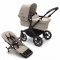 Bugaboo Donkey 5 Mono Kinderwagen 2 In 1 Black Desert Taupe