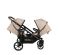 Topmark Tweeling Kinderwagen Vanaf 6 Maanden 2COMBI Zand